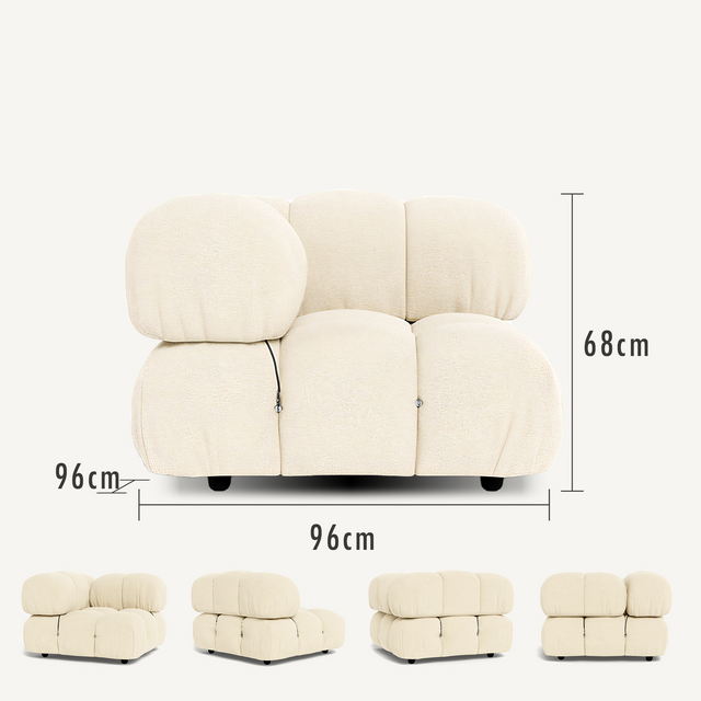 Left Corner Module Dimensions