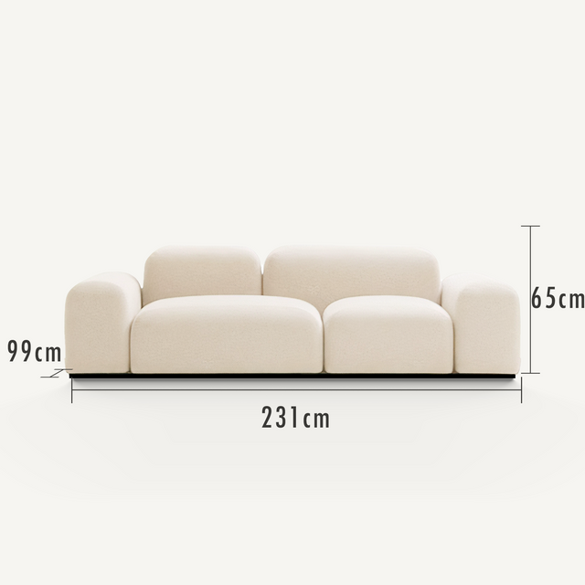 Three Seater Dimensions