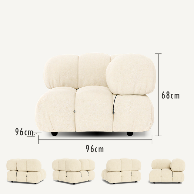 Right Corner Module Dimensions