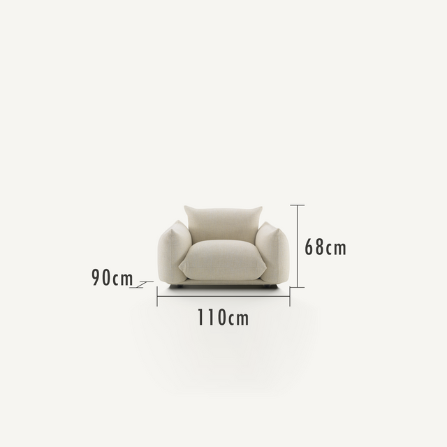 One Seater Dimensions